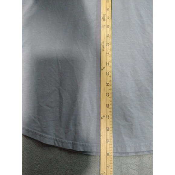 Under Armour Shirt Men Medium Gray Project Rock Training Dept Loose Short Sleeve - Picture 3 of 9